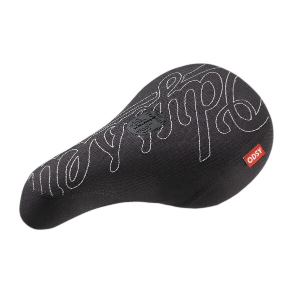 Asiento Odissey Big-Stitch Fat Pivotal Negro Bordado Reflectante
