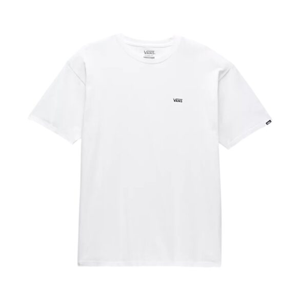 Polera Vans Left Chest Logo Blanca
