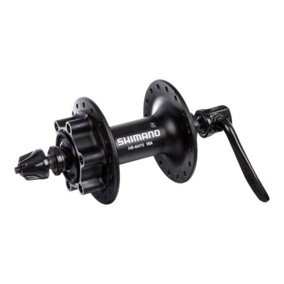 Maza Del.Shimano Hb-M475 6-Pernos Negro